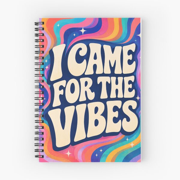 Item preview, I Came For The Vibes Psychedelic Wall Art designed and sold by ArcanePrintsxo.