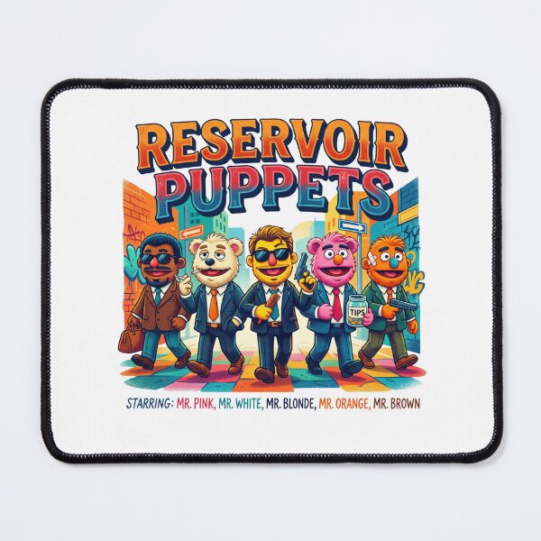 Item preview, Reservoir Puppets - Cult Classic Movie Parody designed and sold by rich-moda.