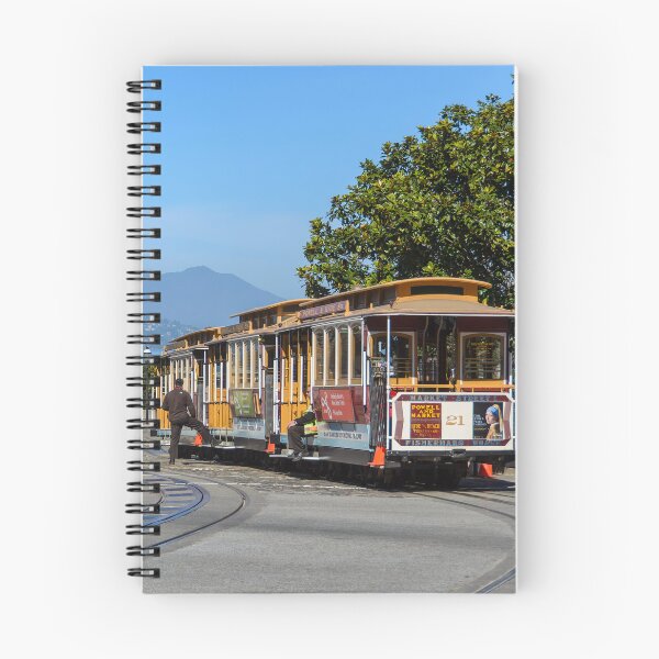 Item preview, San Francisco Cable Cars, Hyde Terminus designed and sold by Kasia Design.