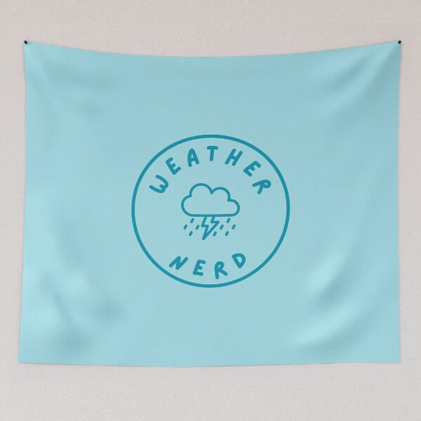 Item preview, Weather Nerd  designed and sold by The Turquoise Brush.