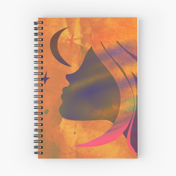 Item preview, Celestial Woman Moon Goddess Surreal Feminine Art designed and sold by Vita-Kvitash.