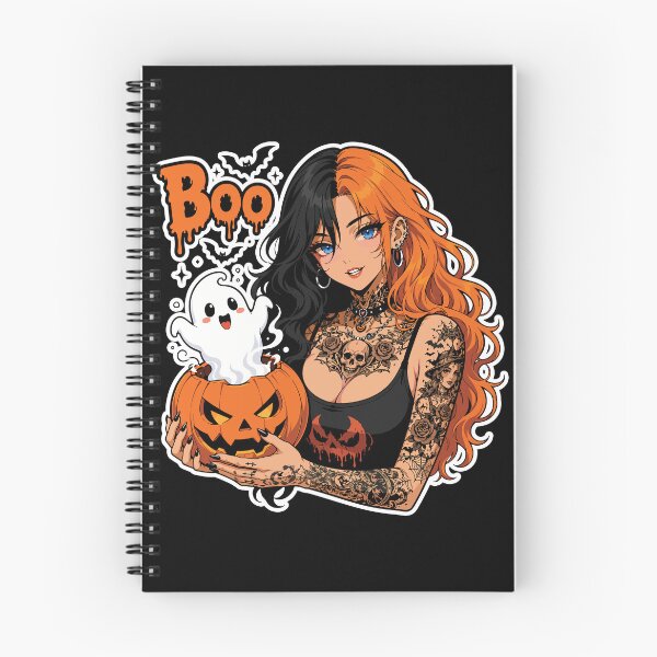 Item preview, Jack O Lantern Anime Girl designed and sold by GhoulishGraphX.