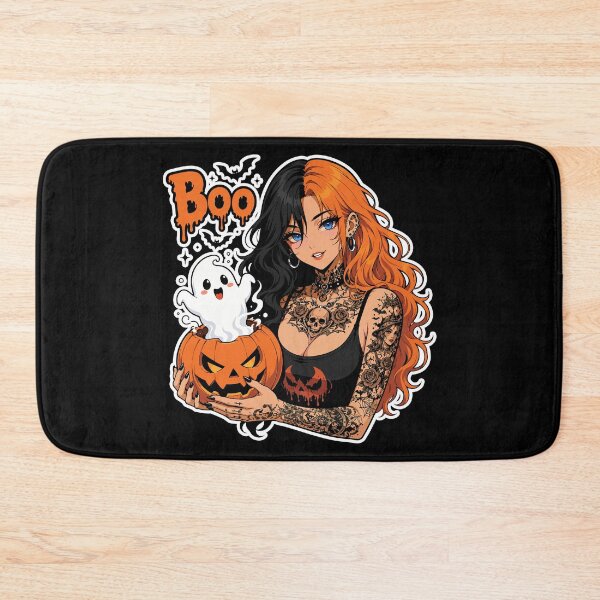 Item preview, Jack O Lantern Anime Girl designed and sold by GhoulishGraphX.