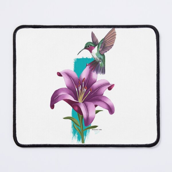 Item preview, Hummingbird collecting sweet nectar designed and sold by EstudioTurquesa.