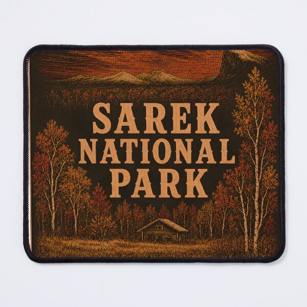 Item preview, Sarek National Park woodcut design designed and sold by JVFotoArt.