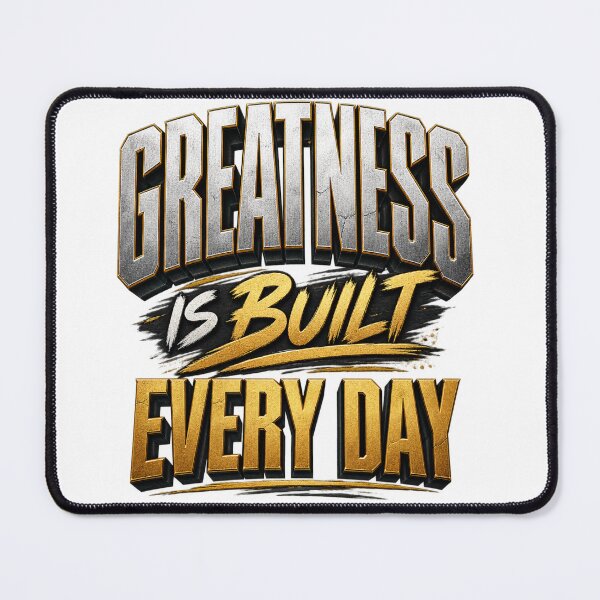 Item preview, Greatness Is Built Every Day designed and sold by bolaAura.