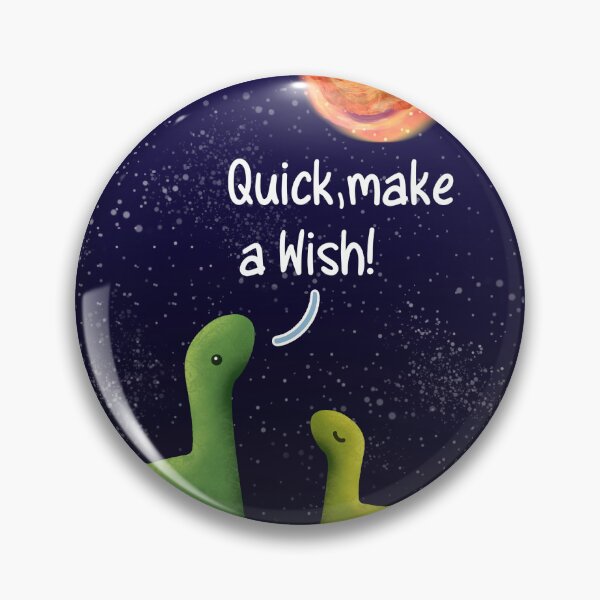Item preview, Dino "Quick, make a Wish!" designed and sold by AkakoAi.