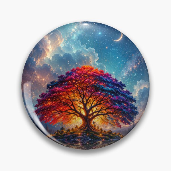 Item preview, Celestial Tree of Life – Cosmic Reflection designed and sold by H-Tsvetkova.