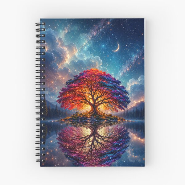 Item preview, Celestial Tree of Life – Cosmic Reflection designed and sold by H-Tsvetkova.