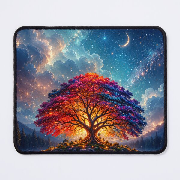 Item preview, Celestial Tree of Life – Cosmic Reflection designed and sold by H-Tsvetkova.