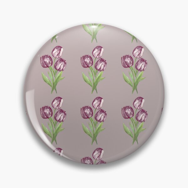Item preview, Soft Mauve Tulip Floral Pattern designed and sold by ​Jyoti Digital Artist.