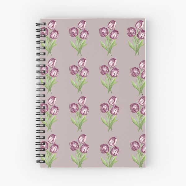 Item preview, Soft Mauve Tulip Floral Pattern designed and sold by ​Jyoti Digital Artist.
