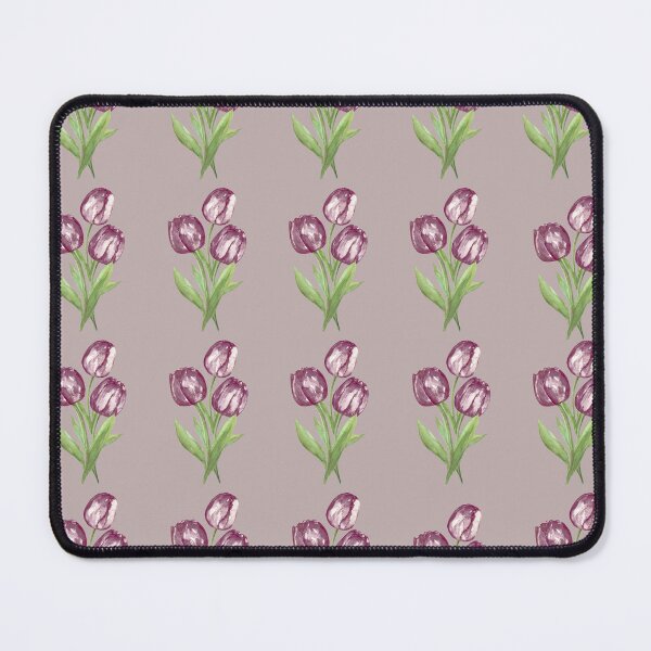 Item preview, Soft Mauve Tulip Floral Pattern designed and sold by ​Jyoti Digital Artist.