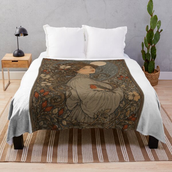 Item preview, Belle Epoque Woman Robin Snow Panel designed and sold by kuradoshanon.