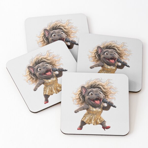 Item preview, French Bulldog ‘Tina Turner’ designed and sold by SmARTNiki.