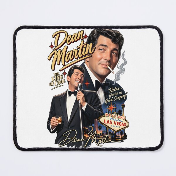 Item preview, Dean Martin The King of Cool Retro Las Vegas Vintage Design designed and sold by ActionForge.