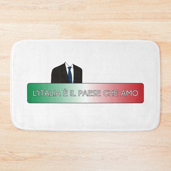 Item preview, L'Italia è il Paese che amo - iconic phrase by Silvio Berlusconi designed and sold by Lucia Mancuso.