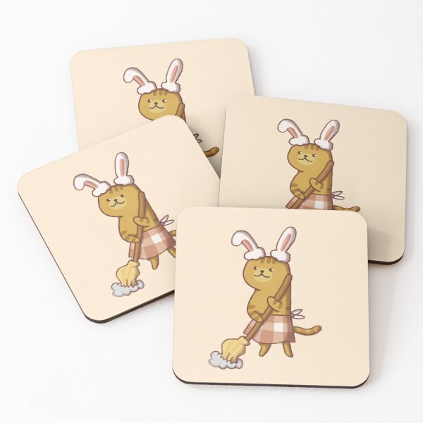 Item preview, Apricat The Sweeper Animal Restaurant designed and sold by Souley Yours.