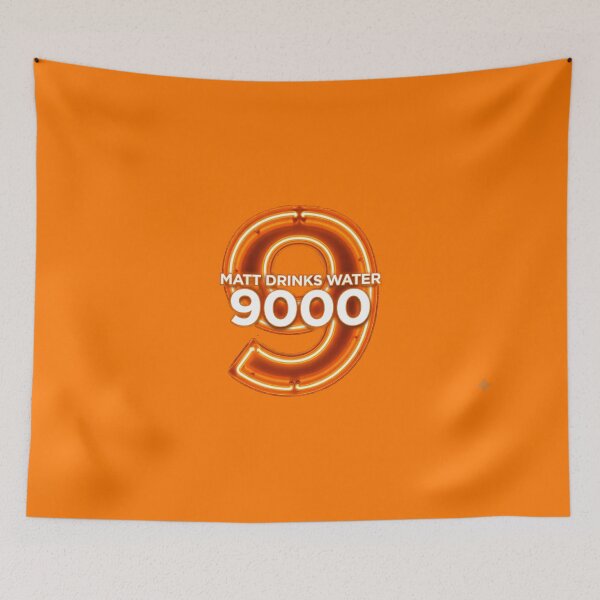 Item preview, The 9 of "Matt Drinks Water 9000" designed and sold by mcebro.