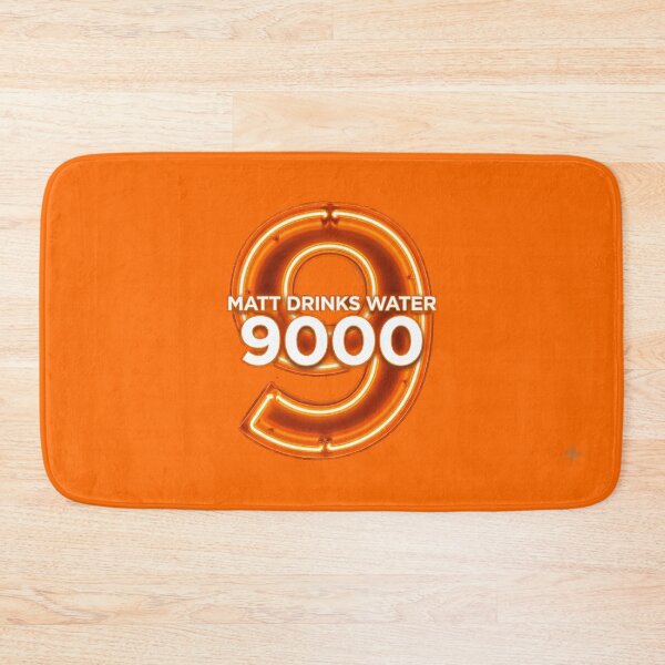 Item preview, The 9 of "Matt Drinks Water 9000" designed and sold by mcebro.