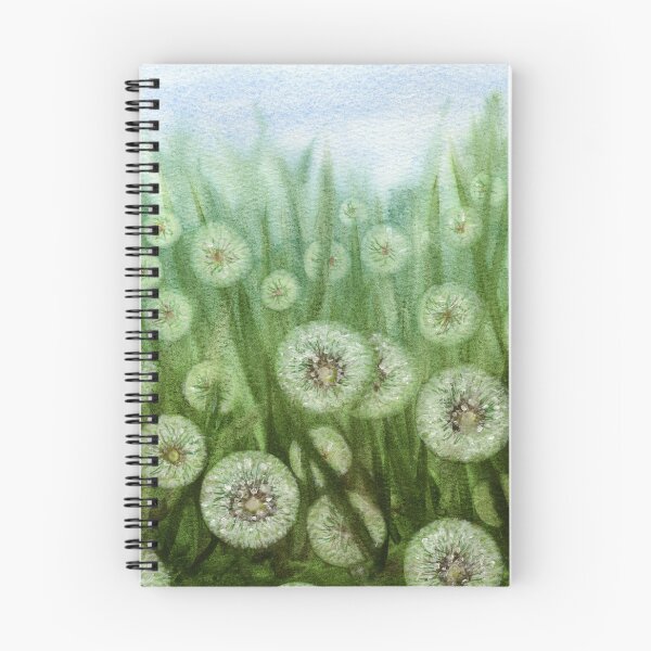 Item preview, Lift Off Time For Watercolour Dandelion Clocks designed and sold by LymphomaLass.