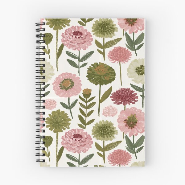 Item preview, Whimsical Zinnia Flower  - Birth Flower Pattern - Graduation Gifts designed and sold by RoyalStarsPatts.