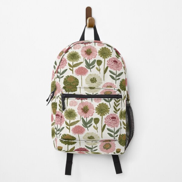 Item preview, Whimsical Zinnia Flower - Birth Flower Pattern - Graduation Gifts designed and sold by RoyalStarsPatts.