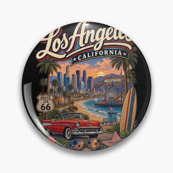 Item preview, Los Angeles – The City of Angels designed and sold by RockitBaby.