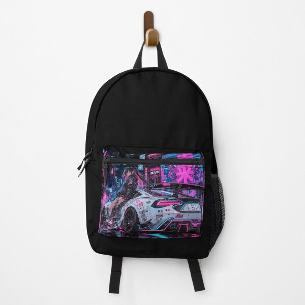 Item preview, Manga-Punk JDM Racing - Cyberpunk Neon Alley designed and sold by JMAVILA ART.