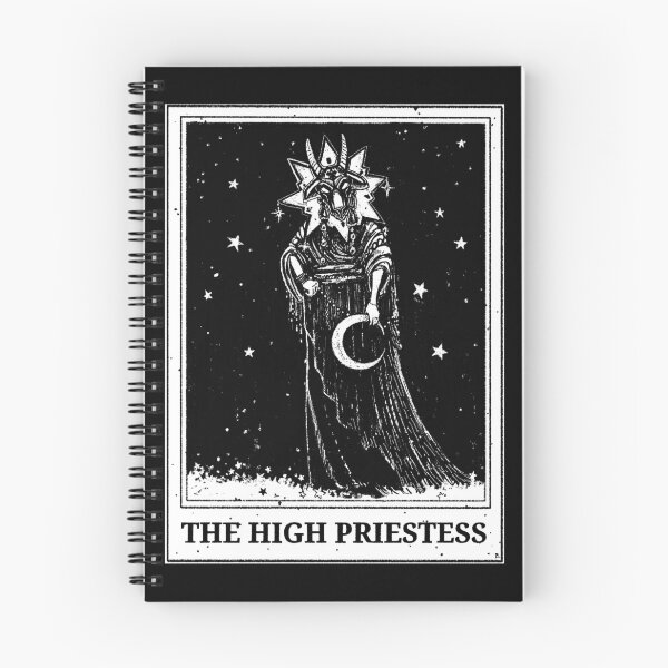 Item preview, the high priestess tarot card  designed and sold by Yanuta.