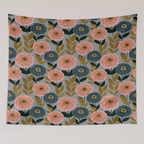 Item preview, Exotic Zinnia Floral - Flower Floral Pattern - Graduation Gifts for boyfriend designed and sold by RoyalStarsPatts.