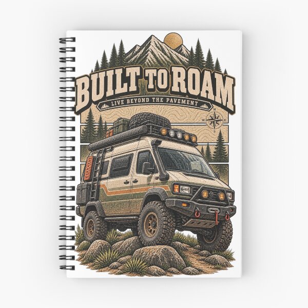 Item preview, BUILT TO ROAM designed and sold by KrungiT Design .