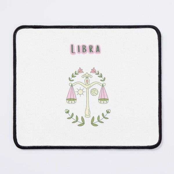 Item preview, Cute Libra Star Sign Scales Sun and Moon Aesthetic Zodiac Illustration designed and sold by By The Moon.