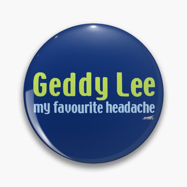 Item preview, Geddy Lee designed and sold by ElijahBarns.