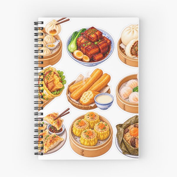 Item preview, Classic Asian Dim Sum and Yummy Treats designed and sold by PastelPetalsCo.