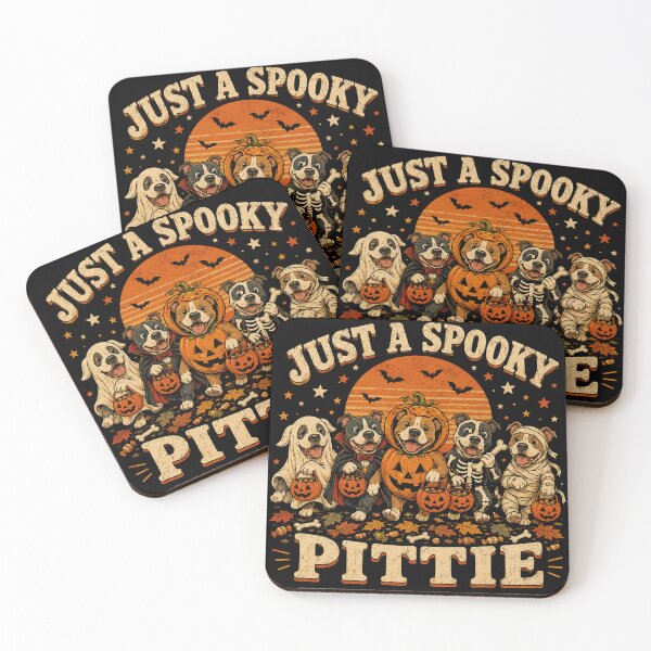 Item preview, Just a Spooky Pittie – Funny Halloween Pit Bull Costumes designed and sold by WILLIAMS-BR.