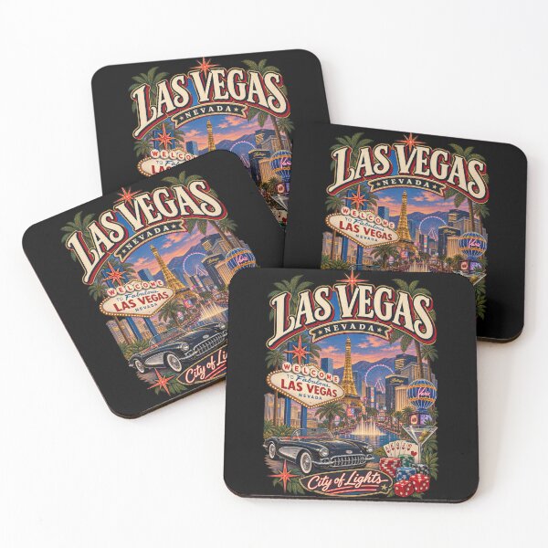 Item preview, Las Vegas – Ciudad de las Luces designed and sold by RockitBaby.