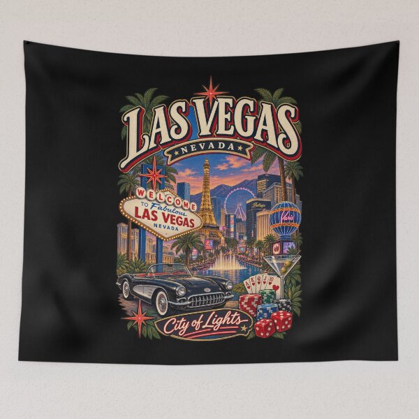 Item preview, Las Vegas – City of Lights designed and sold by RockitBaby.