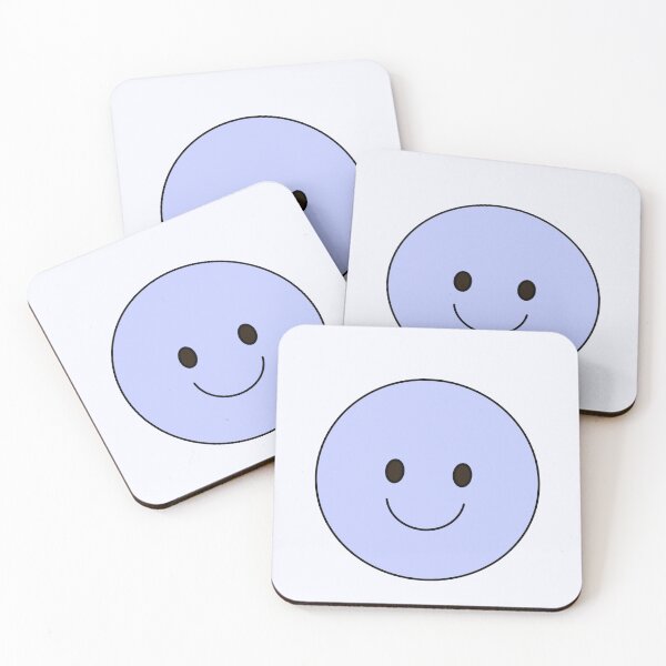 Item preview, Cute Hand Drawn Blue Smiley Face Spring Holiday designed and sold by Porpor Artwork.