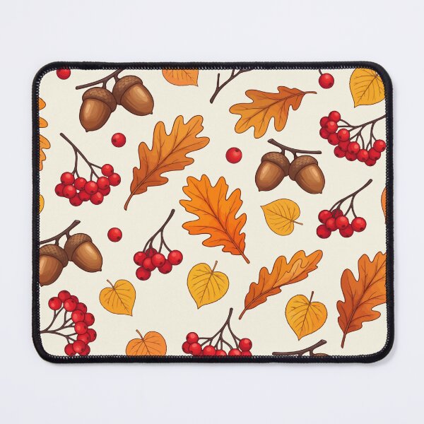 Item preview, Autumn elements seamless pattern designed and sold by Steele-Art.
