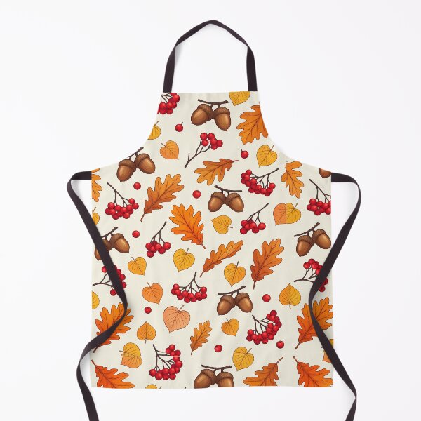 Item preview, Autumn elements seamless pattern designed and sold by Steele-Art.