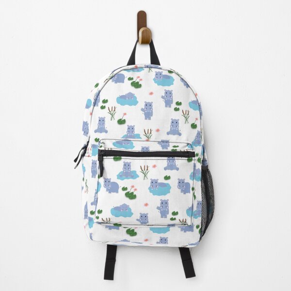 Item preview, Cute Hippo Pattern designed and sold by idovedesign.