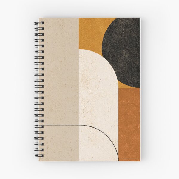Item preview, Mid-Century Modern Abstract - Two Tone Earthy - Geometric Retro Art designed and sold by GrinGalore.