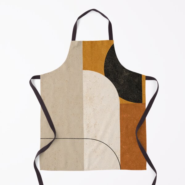 Item preview, Mid-Century Modern Abstract - Two Tone Earthy - Geometric Retro Art designed and sold by GrinGalore.