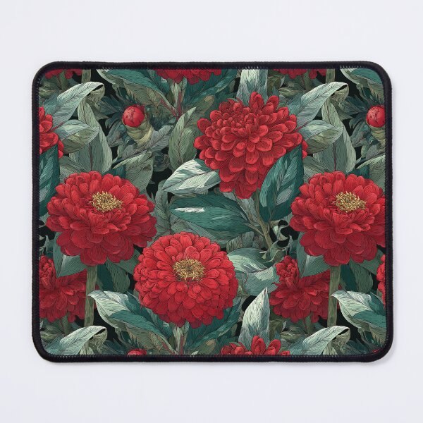 Item preview, Colorful Zinnia Print - Flower Bouquet Pattern - Moms Day Gifts designed and sold by RoyalStarsPatts.