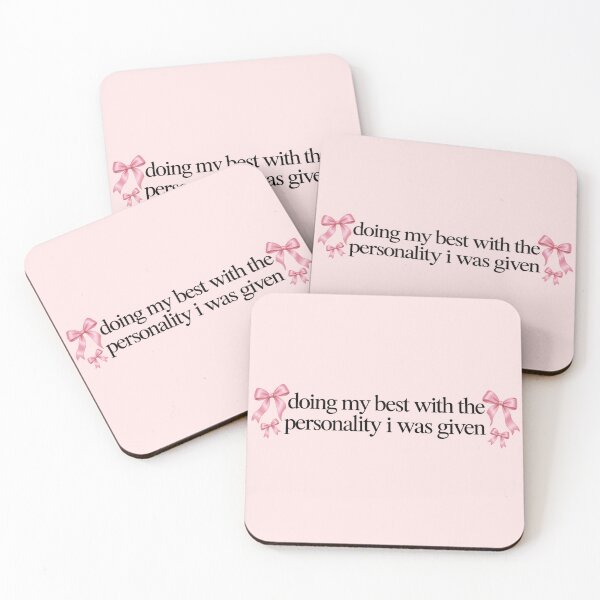 Item preview, doing my best with the personality i was given designed and sold by BaShert.
