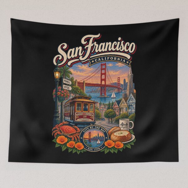Item preview, San Francisco – Bay City Classics designed and sold by RockitBaby.
