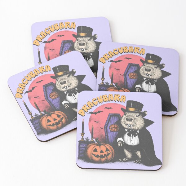 Item preview, Funny Capybara Vampire Halloween - Dracubara designed and sold by legendaryskins.