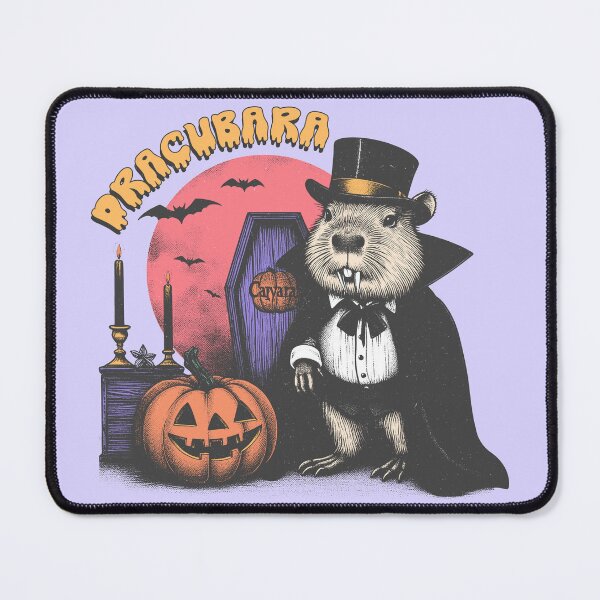 Item preview, Funny Capybara Vampire Halloween - Dracubara designed and sold by legendaryskins.