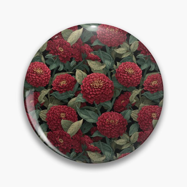 Item preview, Whimsical Zinnia Print  - Flower Bouquet Pattern - Mothers Day Gift For Mom designed and sold by RoyalStarsPatts.